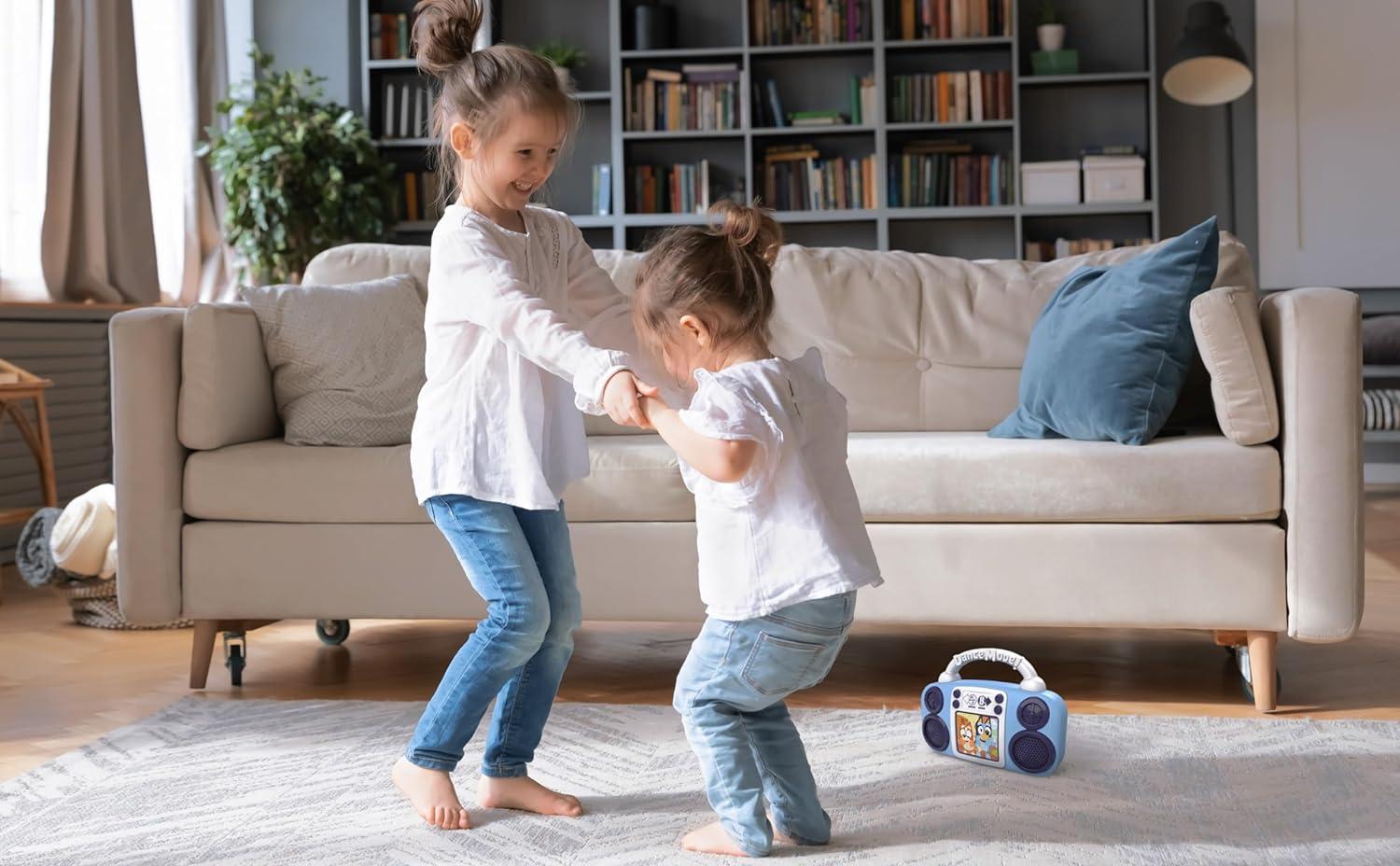 imageeKids Bluey Toy Music Player Toy for Toddlers with Builtin Music for Fans of Bluey Toys for Boys and Girls