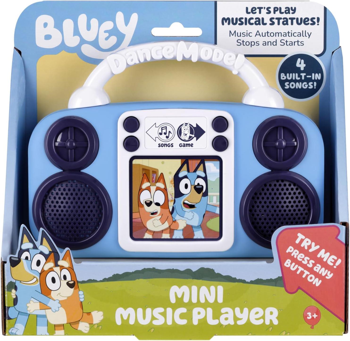 imageeKids Bluey Toy Music Player Toy for Toddlers with Builtin Music for Fans of Bluey Toys for Boys and Girls