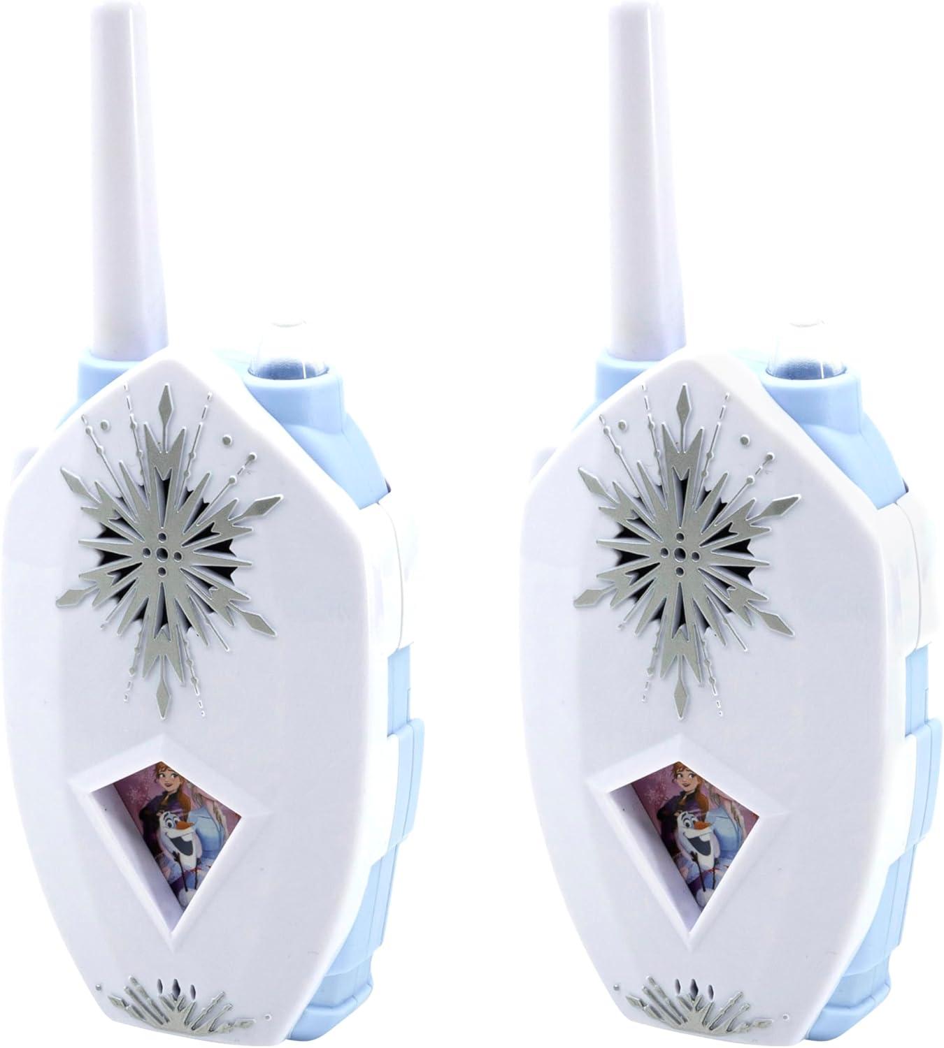 imageeKids Disney Frozen Walkie Talkies for Kids Long Range Two Way Radios Designed for Fans of Frozen ToysFrozen 2