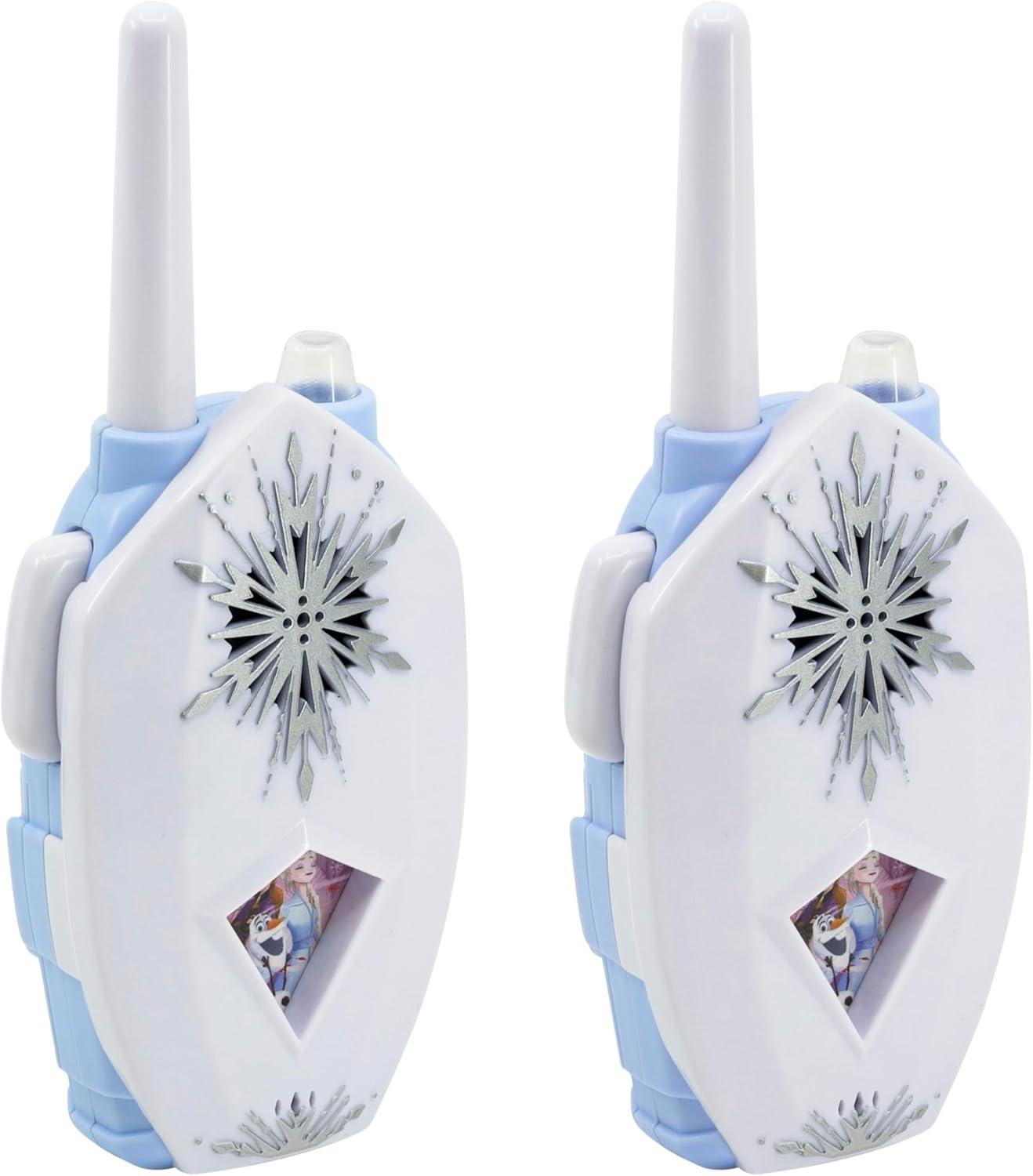imageeKids Disney Frozen Walkie Talkies for Kids Long Range Two Way Radios Designed for Fans of Frozen ToysFrozen 2