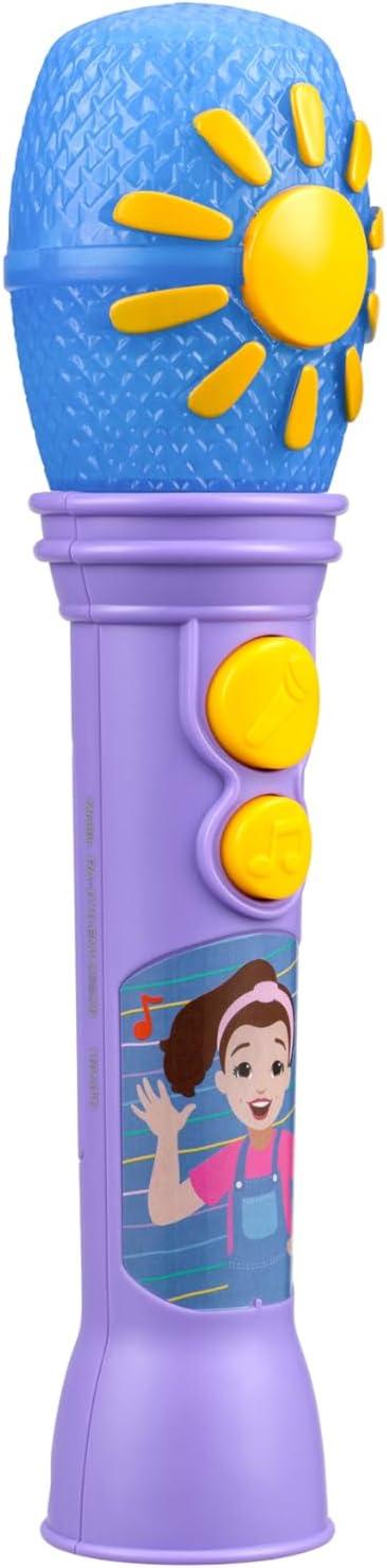 imageeKids Ms Rachel Toy Microphone for Kids Includes Builtin Music and Lights Toddler Toys for Ages 18 Months and Up PurplePurple