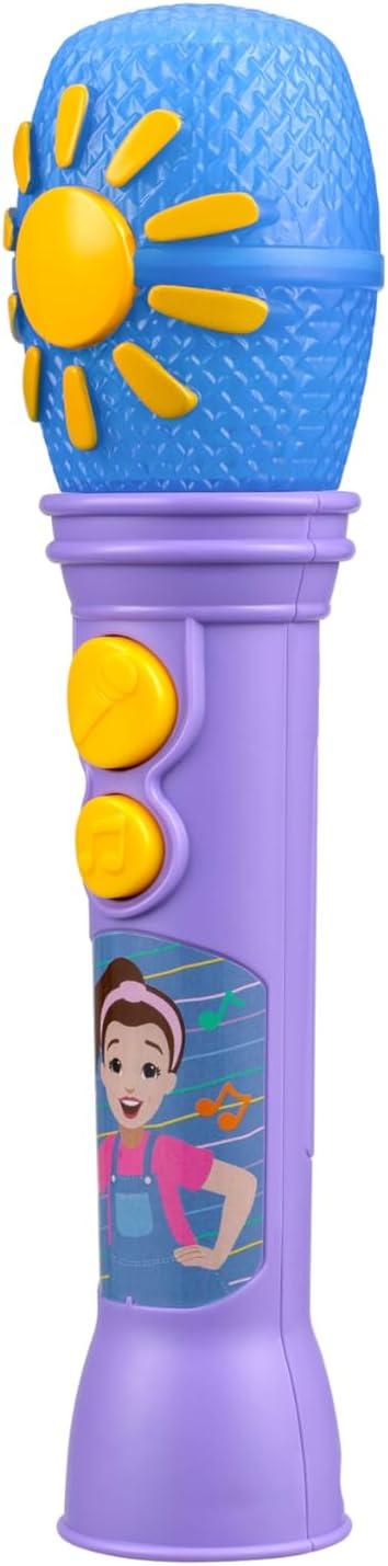 imageeKids Ms Rachel Toy Microphone for Kids Includes Builtin Music and Lights Toddler Toys for Ages 18 Months and Up PurplePurple