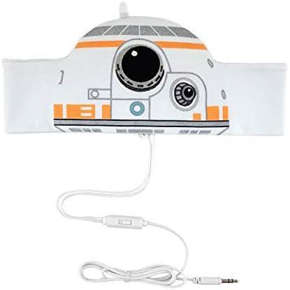 imageStar Wars Kids Headphones with Headband Parent Volume Limited with Ultra Thin Stereo Speakers ampamp Super Soft Headband Toddlers ampamp ChildrenS Earphones for School Home ampamp Travel