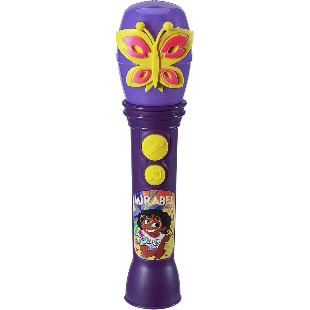 imageeKids Disney Encanto Toy Microphone for Kids Builtin Music and Flashing Lights