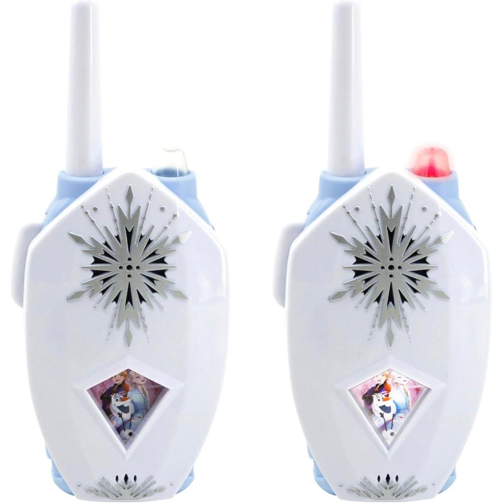 imageeKids Disney Frozen Walkie Talkies for Kids Long Range Two Way Radios Designed for Fans of Frozen ToysFrozen 2
