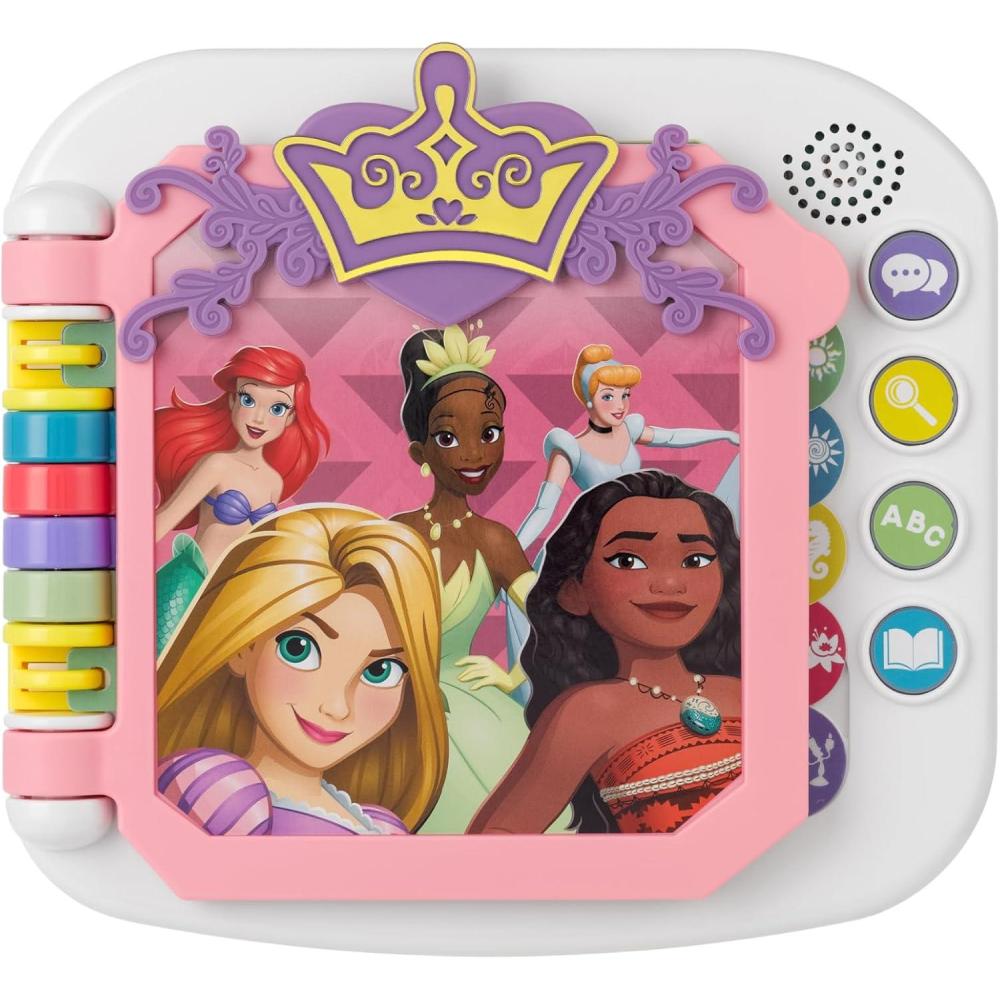 imageeKids Disney Princess Interactive Book with Preschool Learning Activities Educational Toys for Toddlers and Fans of Disney Princess Toys