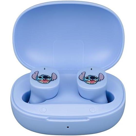 imageeKids Disney Stitch Wireless Earbuds with Microphone Bluetooth Earbuds with Charging Case for Ear Buds Designed for School Home or Travel