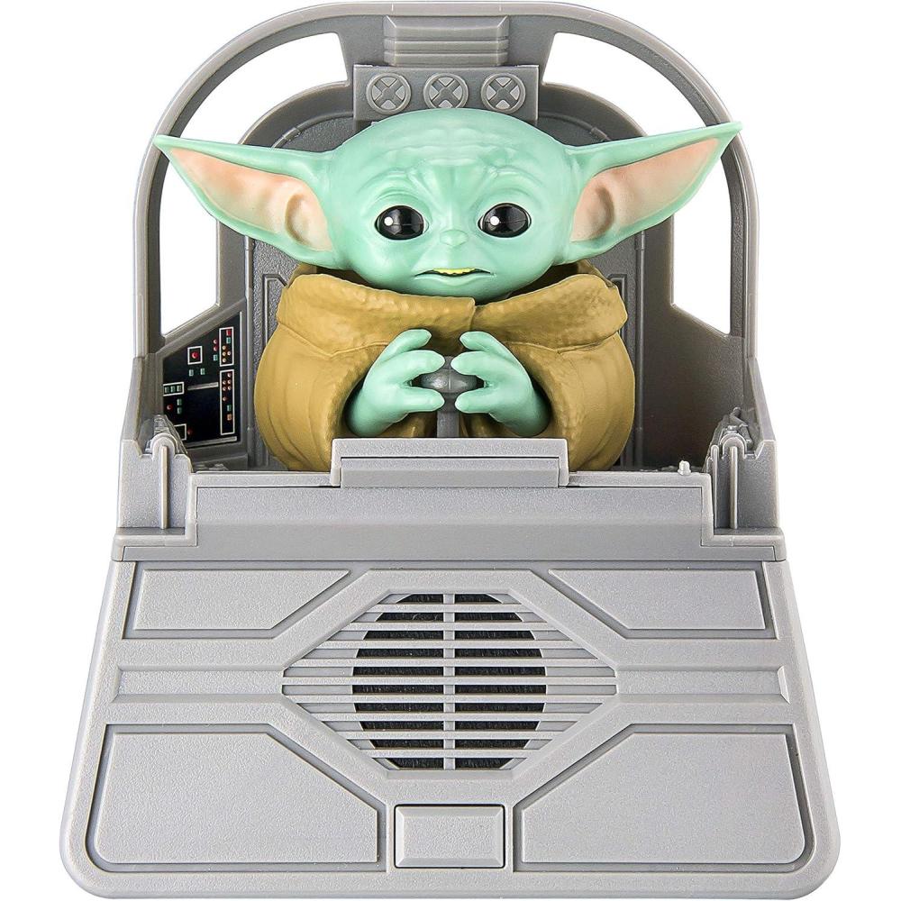 imageeKids Star Wars The Child Animatronic Speech and Sounds with Built in Speaker and Motion Activated Combinations The Mandalorian Toy for Kids Ages 4 and Up Grey