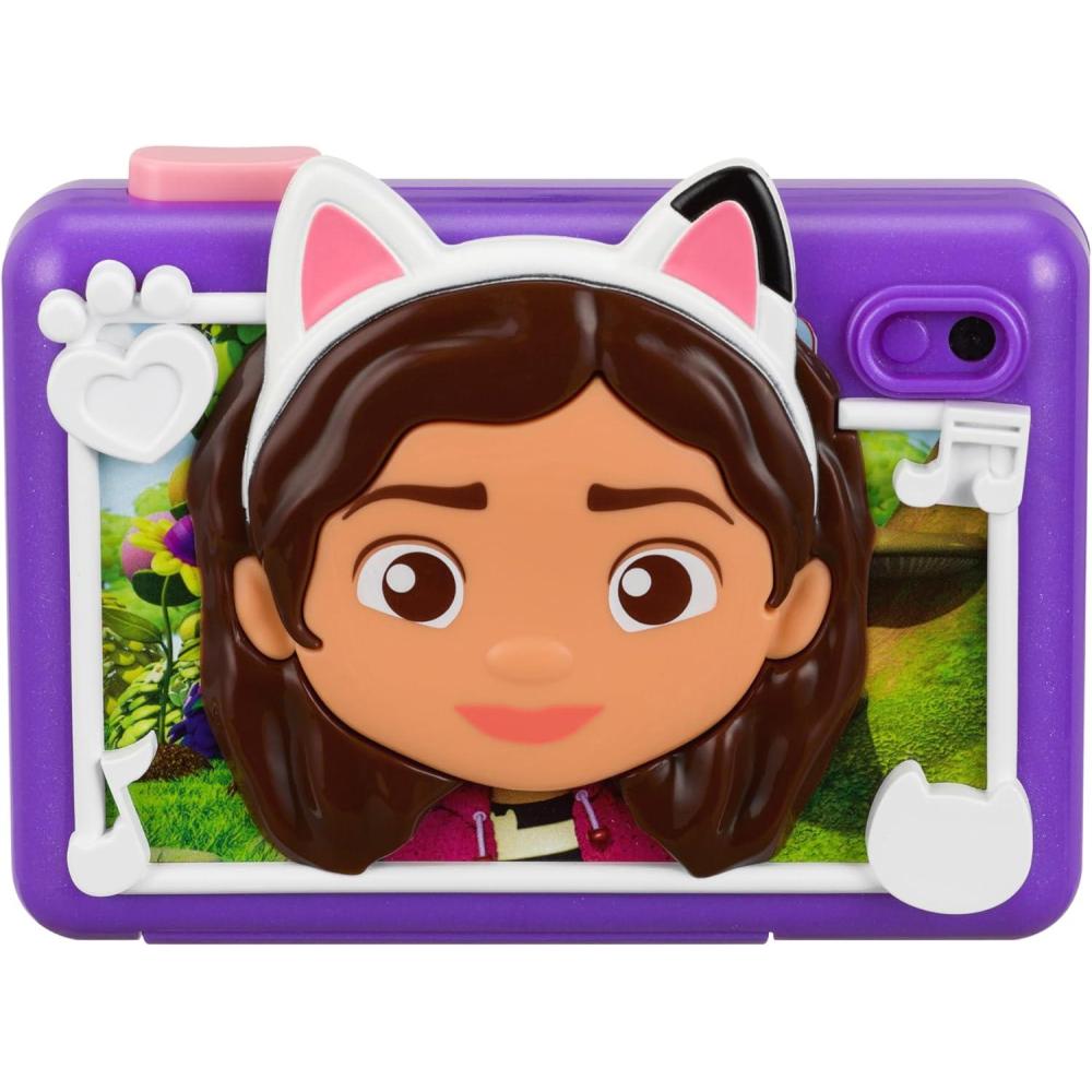 imageekids Gabbys Dollhouse Kids Camera with SD Card Digital Camera for Kids with Video Recording Builtin Digital Stickers for Fans of Gabbys Dollhouse Toys
