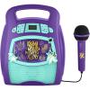 imageeKids Karmas World Karaoke Machine for Kids Bluetooth Speaker with Microphone and Karaoke Recorder to Save and Share Performances via USB Port