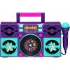 imageeKids Karmas World Sing Along Boom Box Speaker with Microphone for Fans of Karmas World Toys Kids Karaoke Machine with Built in Music and Sound Effects