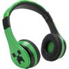 imageeKids Minecraft Kids Bluetooth Headphones Wireless Headphones with Microphone Includes Aux Cord Volume Reduced Kids Foldable Earphones for School Home or Travel