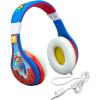 imageeKids Super Mario Kids Headphones Adjustable Headband Stereo Sound 35Mm Jack Wired Headphones for Kids TangleFree Volume Control Childrens Headphones Over Ear for School Home Travel