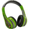 imageeKids Teenage Mutant Ninja Turtles Wireless Headphones for Kids Bluetooth Headphones with Microphone Includes Aux Cord Earphones for School Home or Travel