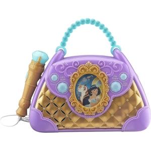 Disney Aladdin Sing Along Boombox with Real Working Microphone Built in Music and Can Connect to MP3 Player, Purple
