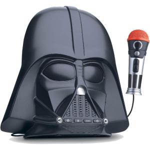 Star Wars Darth Vader Voice Changing Boombox Connects to MP3 Player Darth Vader Phrases Sound Effects from The Star Wars Saga and More