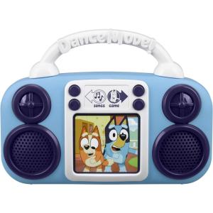 eKids Bluey Toy Music Player, Toy for Toddlers with Built-in Music, for Fans of Bluey Toys for Boys and Girls