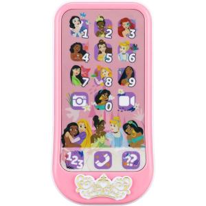 eKids Disney Princess Toy Phone for Kids, Toddler Toys Designed for Fans of Disney Princess Toys, Includes Preschool Learning Activities (DP-160)