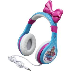 eKids JoJo Siwa Headphones for Kids, Volume Limited Headphones with Parental Controls, Childrens Headphones for School, Home, Travel, Designed for Fans of JoJo Siwa Gifts for Girls
