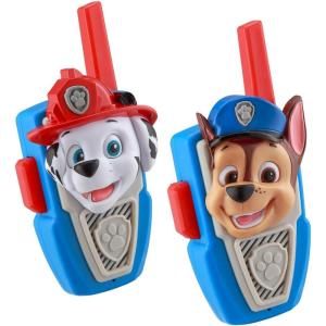 eKids Paw Patrol Toy Walkie Talkies for Kids, Indoor and Outdoor Toys for Kids and Fans of Paw Patrol Toys (Skye Liberty)(Chase Marshall)
