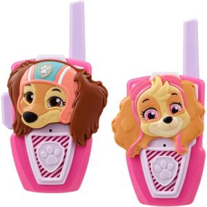 eKids Paw Patrol Toy Walkie Talkies for Kids, Indoor and Outdoor Toys for Kids and Fans of Paw Patrol Toys (Skye Liberty)(Skye Liberty)