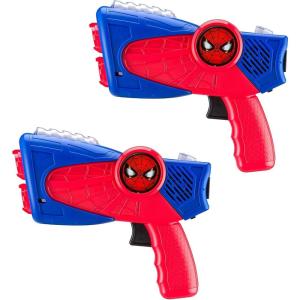 eKids Spiderman Laser-Tag for Kids Infared Lazer-Tag Blasters Lights Up & Vibrates When Hit(Classic (Standard Packaging))