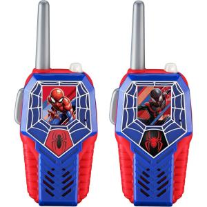 eKids Spiderman Toy Walkie Talkies for Kids, Light-Up Indoor and Outdoor Toys for Kids and Fans of Spiderman Toys
