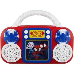 eKids Spidey and His Amazing Friends Toy Music Player Includes Freeze Dance Game, Musical Toy for Toddlers and Fans of Spidey Toys for Boys