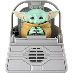 eKids Star Wars The Child Animatronic Speech and Sounds with Built in Speaker and Motion Activated Combinations, The Mandalorian Toy for Kids Ages 4 and Up, Grey