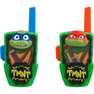 eKids Teenage Mutant Ninja Turtles Toy Walkie Talkies for Kids, Static Free Indoor and Outdoor Toys for Boys, Designed for Fans of Ninja Turtles Toys