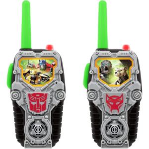 eKids Transformers Toy Walkie Talkies for Kids, Light-Up Indoor and Outdoor Toys for Kids and Fans of Transformers Toys