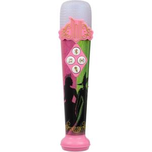 eKids Wicked Karaoke Microphone for Kids, Bluetooth Microphone Includes Built-in Music and Light Show, Designed for Fans of Wicked Toys