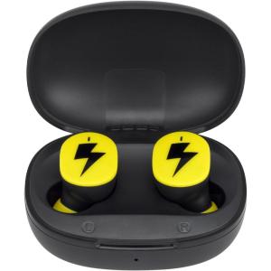 eKids Wireless Earbuds with Microphone, Bluetooth Earbuds with Charging Case Designed for School, Home, or Travel (Mario)(Pokemon)