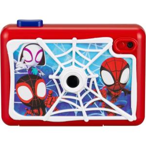 ekids Spidey and His Amazing Friends Kids Camera with SD Card, Digital Camera for Kids with Video Recording, Built-in Digital Stickers