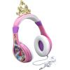 imageDisney Princess Kids Headphones Adjustable Headband Stereo Sound 35Mm Jack Wired Headphones for Kids TangleFree Volume Control FoldableDisney Princess