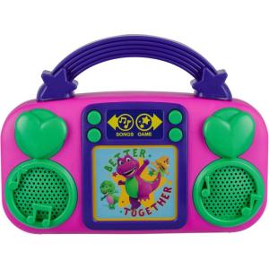 eKids Barney Toy Music Player Includes Freeze Dance Game, Musical Toy for Toddlers and Fans of Barney Toys for Boys and Girls