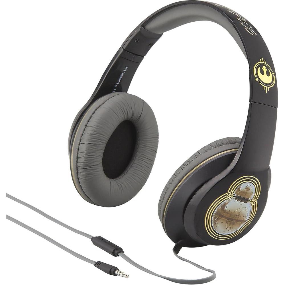 imageStar Wars BB8 Over The Ear Headphones with Built in Microphone