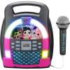 imageLOL Surprise Remix OMG Bluetooth Karaoke Machine MP3 Player Portable with LED Disco Light Show Store Hours of Music with Built in Memory Record Real Working Microphone USB Port
