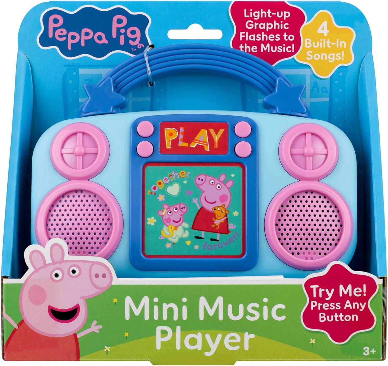 imageeKids Peppa Pig Toy Music Player Musical Toy for Toddlers and Fans of Peppa Pig Toys for Boys and Girls