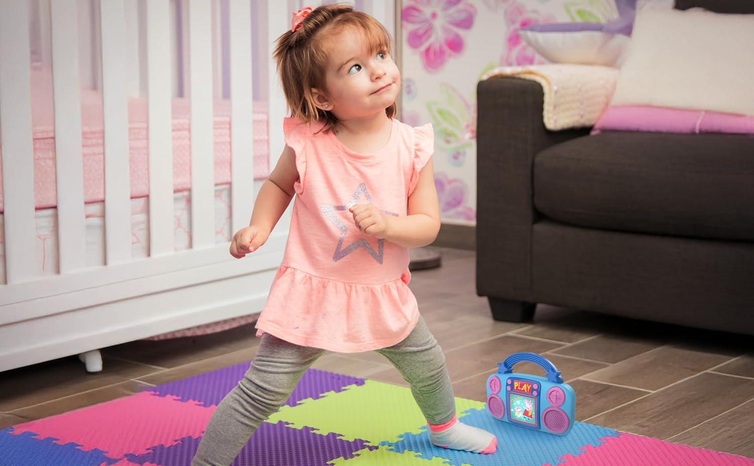 imageeKids Peppa Pig Toy Music Player Musical Toy for Toddlers and Fans of Peppa Pig Toys for Boys and Girls