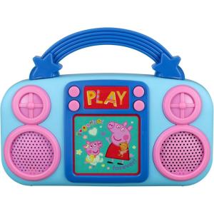 eKids Peppa Pig Toy Music Player, Musical Toy for Toddlers and Fans of Peppa Pig Toys for Boys and Girls