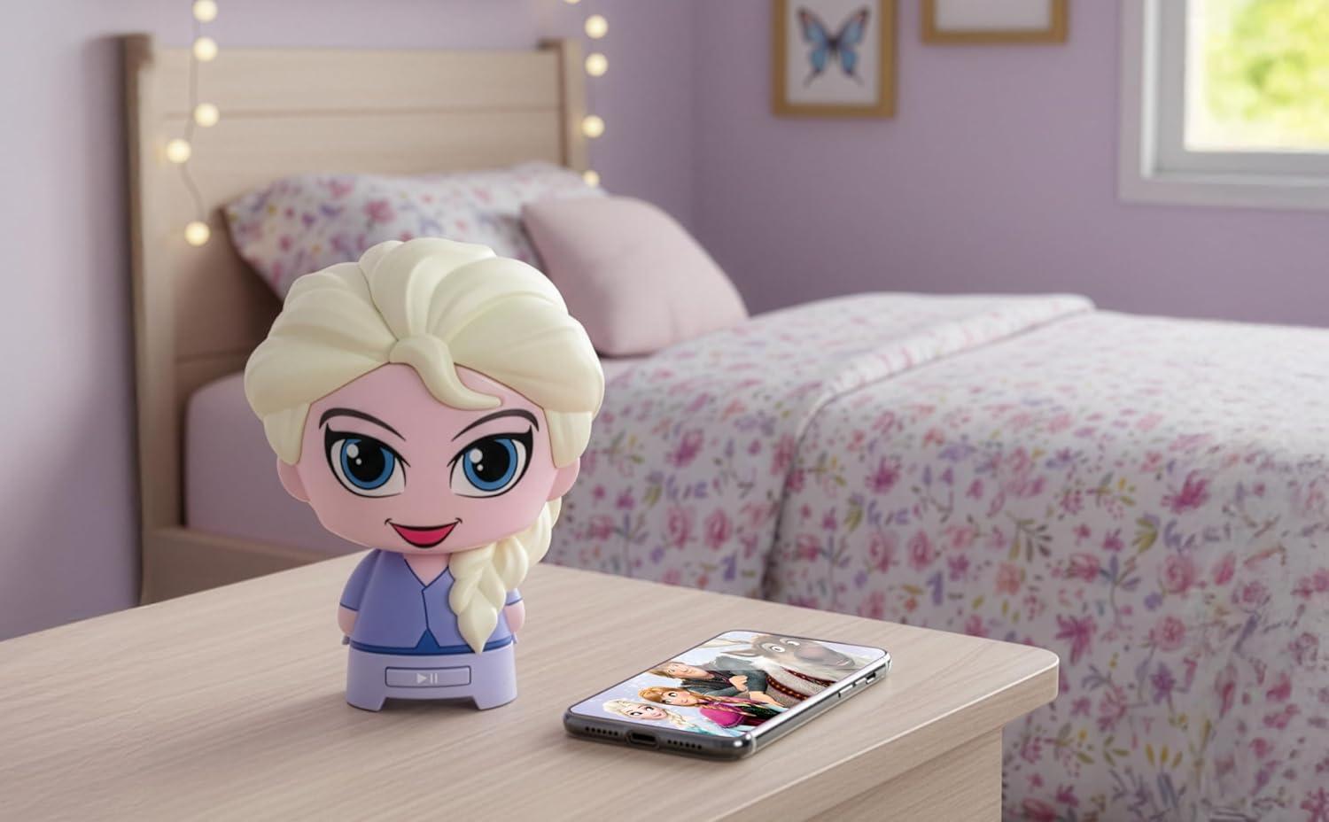 image:imageeKids Bluetooth Speaker with Rechargeable Battery Portable Wireless Speaker StitchFrozen