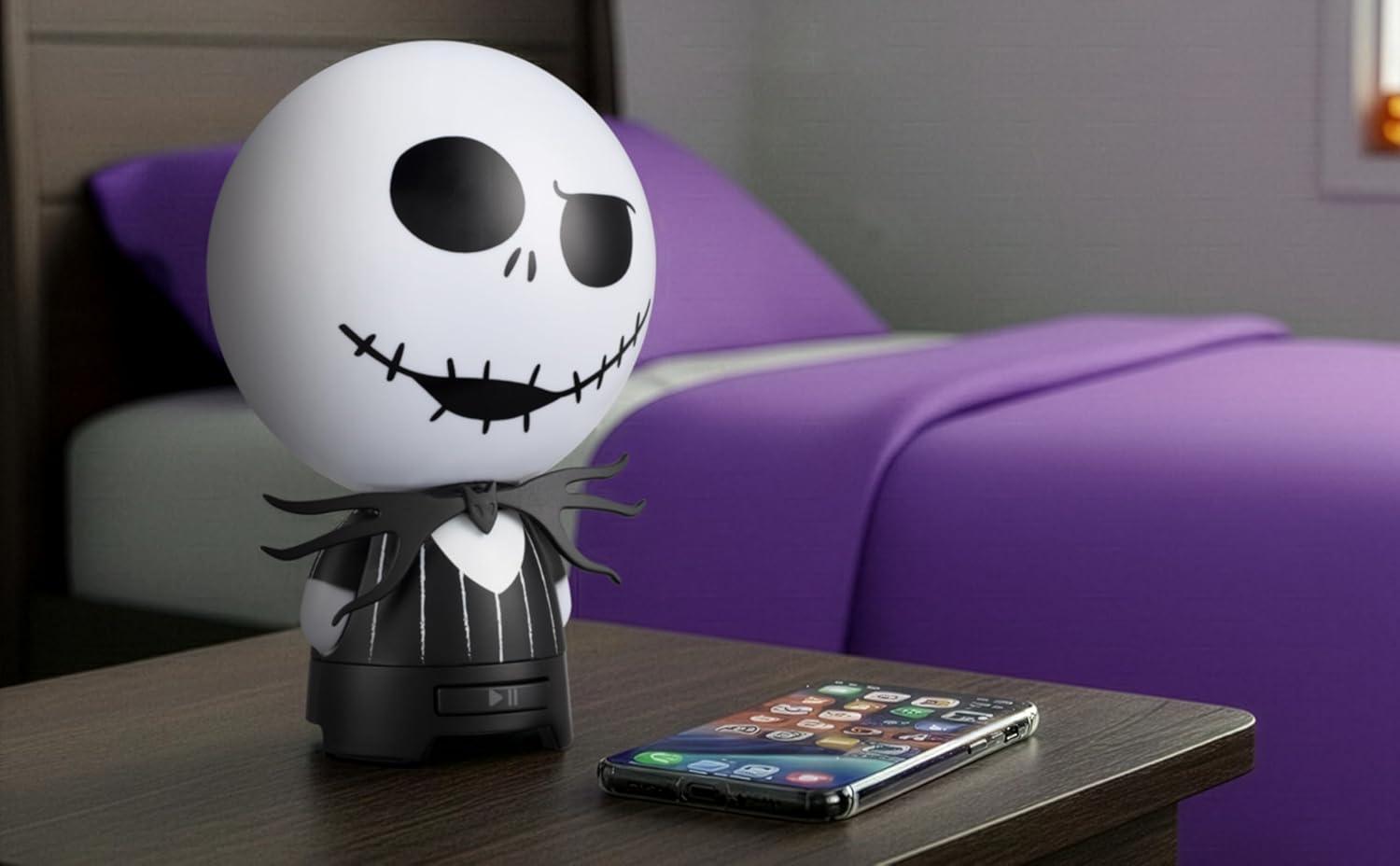 image:imageeKids Bluetooth Speaker with Rechargeable Battery Portable Wireless Speaker StitchJack Skellington