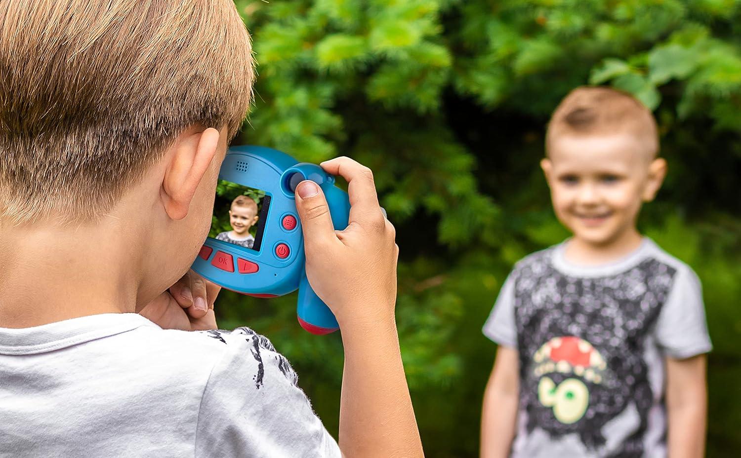 image:imageekids Paw Patrol Kids Camera with SD Card Digital Camera for Kids with HD Video Camera Builtin Digital Stickers for Fans of Paw Patrol Toys for Boys