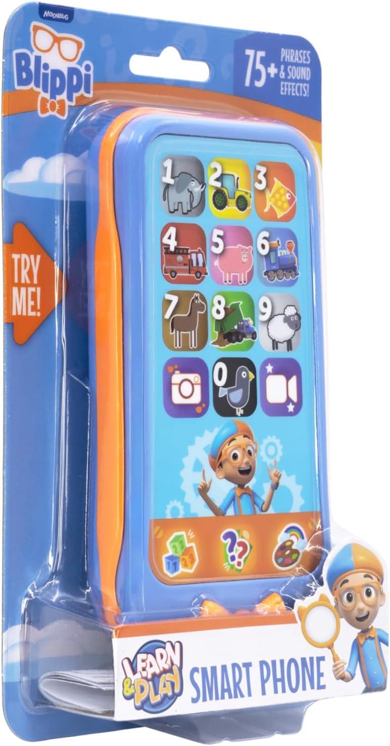 image:imageMoana Toy Phone for Toddler with Builtin Preschool Learning Games Educational Toys for Toddlers MoanaBlippi