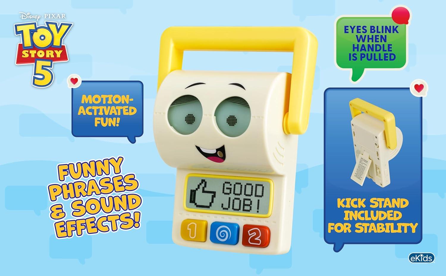 image:imageeKids Toy Story 5 Smarty Pants Silly Sound Maker Toy for Toddlers Designed for Fans of Toy Story Toys