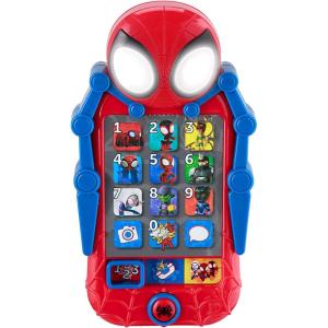 Moana Toy Phone for Toddler with Built-in Preschool Learning Games, Educational Toys for Toddlers (Moana)(Spidey)