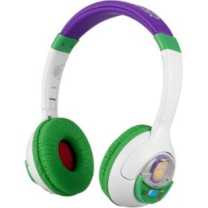 Toy Story 5 Buzz Lightyear Bluetooth Headphones for Kids, Wireless Headphones for School, Home or Travel