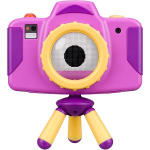 Toy Story 5 Kids Camera with SD Card and Tripod, Digital Camera for Kids with Video Recording and Built-in Digital Stickers
